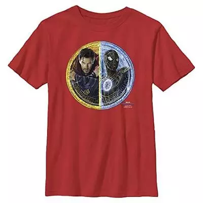 Buy Marvel Boys Spider-Man No Way Home Doctor Strange Red Medium 10/12 T-Shirt NEW • 8.04£