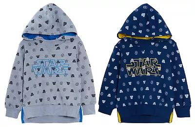 Buy Boys Star Wars Hoodie Kids Darth Vader Storm Trooper Fleece Hoody Jumper Top • 11.95£