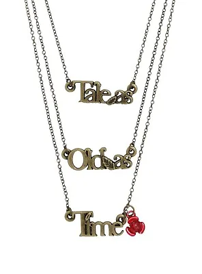 Buy Disney Tale As Old As Time Layered Necklace Brand New Beauty And The Beast • 14.48£