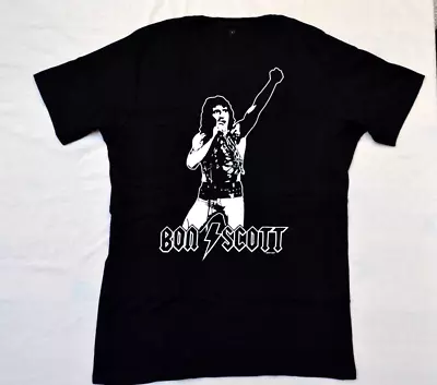 Buy Bon Scott  T-shirt 2007 Tribute Hard Rock Band AC/DC  Brian Johnson Metallica • 26.40£