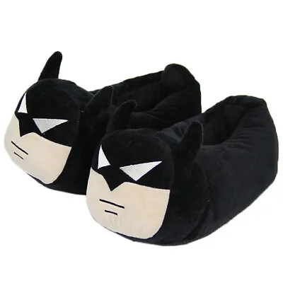 Buy DC BATMAN 3D Plush Slippers Men Women Warm Indoor Home Shoes 28CM • 18.47£