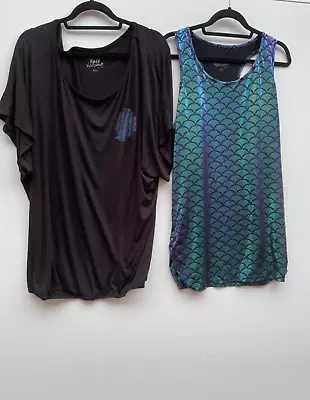 Buy Full Volume By EMP Mermaid Shell Vest & T-shirt Size XXL Brand New • 39.99£