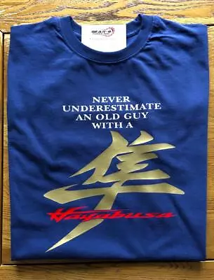 Buy Hayabusa 'Never Underestimate An Old Guy With A Hayabusa' T-shirt (Gen 3) • 23£