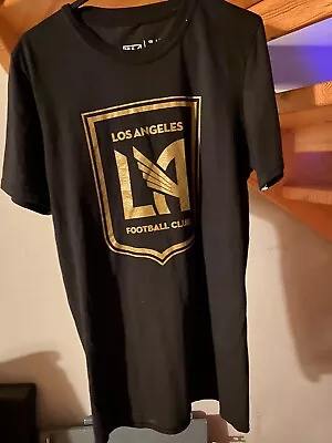 Buy Mens MLS Logo Los Angeles Football Clothing Short Sleeve T Shirt Size S Small • 5.99£