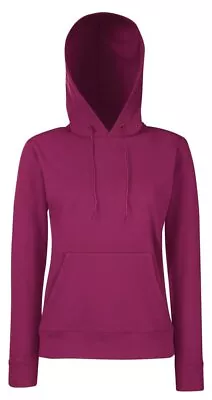 Buy Fruit Of The Loom Women's Hoody - Lady-fit Hooded Sweatshirt • 18.69£