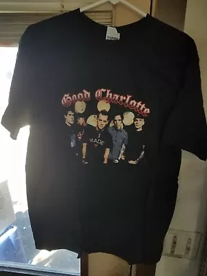 Buy GOOD CHARLOTTE The Young & The Hopeless Tour Rock Band T-Shirt Medium M Anvil • 37.79£
