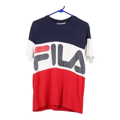 Buy Fila T-Shirt - Small Block Colour Cotton • 7.70£