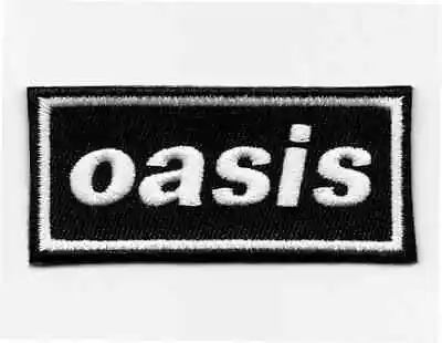 Buy New Sew On Iron On Patch OASIS Band Music Rock Patches Embroidered Fabric • 2.45£