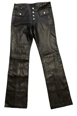 Buy Variazioni Butter Soft Lamb Leather Pants $475 • 157.81£