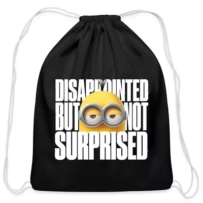 Buy Minions Merch Kevin Disappointed Officially Licensedd Cotton Drawstring Bag • 20.43£