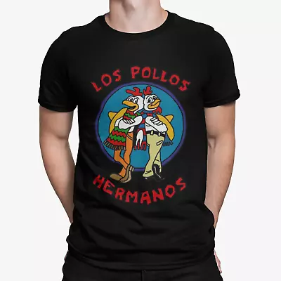Buy Los Pollos Hermanos T-Shirt - Breaking Bad - Retro -Action -TV- American Saul • 9.59£