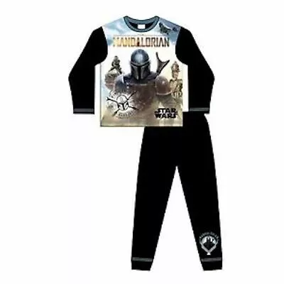 Buy New! Official The Mandalorian Star Wars Baby Yoda Boy's Pyjamas • 9.99£