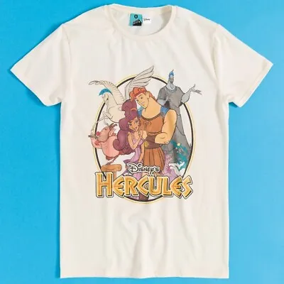 Buy Official Disney Hercules Natural T-Shirt : S,M,L,XL,XXL,3XL • 19.99£