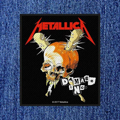 Buy Metallica - Damage Inc (new) Sew On Patch Official Band Merch • 4.75£