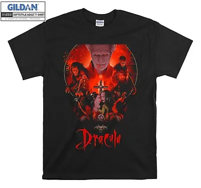 Buy Dracula Movie Poster Blood T-shirt Gift Hoodie Tshirt Men Women Unisex F545 • 11.99£