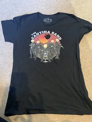Buy Ladies Star Wars Cantina T-shirt - Size 12 • 7£