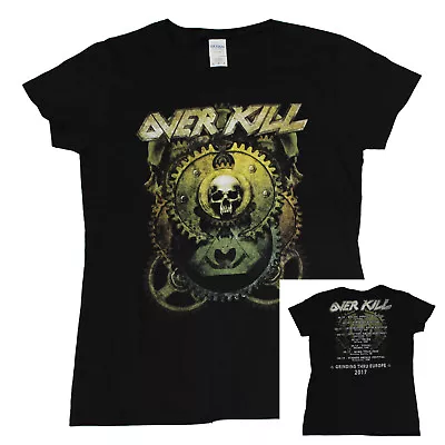 Buy OVERKILL - Tour Summer 2017 - Girlie Girl Shirt - Größe Size L - Neu  • 18.15£