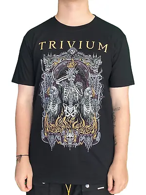 Buy Trivium Skelly Frame Unisex Official T Shirt Brand New Various Sizes • 12.79£