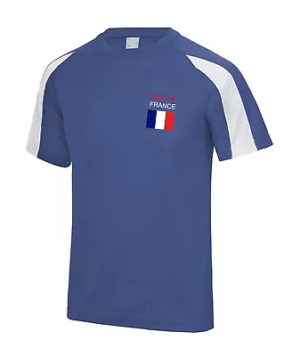 Buy France Euro Sports  Printed T Shirt Football Your Country  Pristine Finish • 16.99£