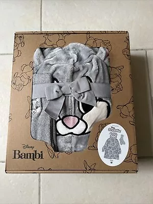 Buy Disney Bambi Thumper Rabbit Fleece SNUDDIE & Socks Boxed Blanket Hoodie Size: M • 25£