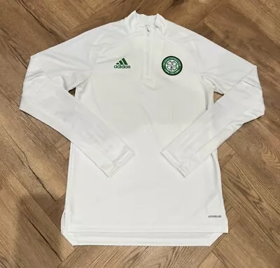 Buy Celtic Glasgow Adidas Aeroready 2020/2021 Training Jacket - Size Adult Small • 14.99£