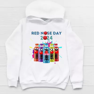 Buy Personalised Red Nose Day Prime Hoodies • 16£