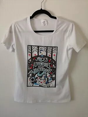 Buy Alice In Wonderland Top T Shirt Small • 12£
