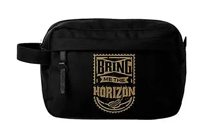 Buy Bring Me The Horizon (BMTH) Wash Bag - Gold • 16.91£