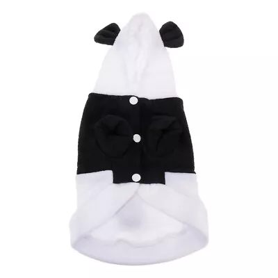 Buy Panda Costume For Hoodies Small Dogs Xmas Funny Pet Clothes Fall Winter • 8.48£