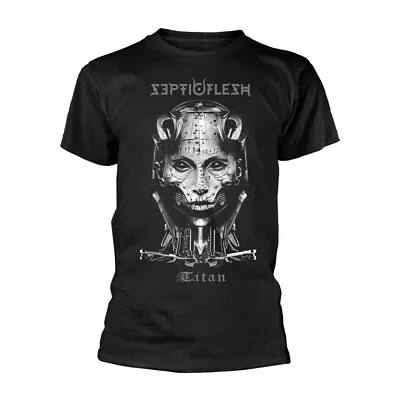 Buy SEPTIC FLESH - TITAN HEAD BLACK T-Shirt Small • 12.18£