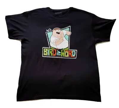 Buy FAMILY GUY Bird Is The Word T-Shirt Size L Unisex New • 6.99£