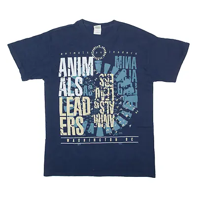 Buy GILDAN Animals As Leaders Washington DC Mens T-Shirt Blue USA M • 10.18£