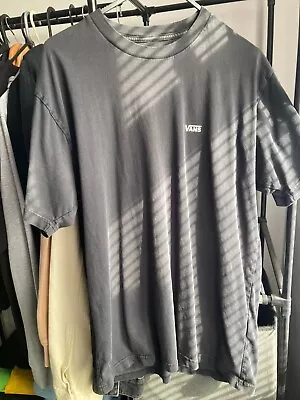 Buy Vans Men's T-Shirt M Black 100% Cotton Basic • 10.26£