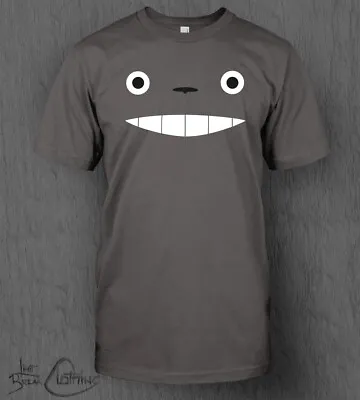 Buy My Neighbour Totoro Face T-Shirt MEN'S Studio Ghibli Top Tee Ponyo Spirited Away • 13.99£