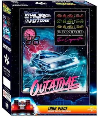 Buy Impact Merch. Puzzle: Back To The Future - Outatime 1000 Piece Puzzle • 4.74£
