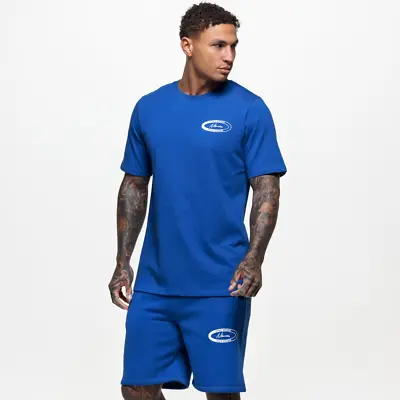 Buy Mens Nimes Symbol Regular Fit T-Shirt In Cobalt Blue RRP: £29.99 • 3.99£
