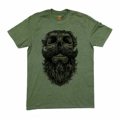 Buy Skull And Beard - T-Shirt (SB) - Manly - Skull - Skeleton - • 13.99£