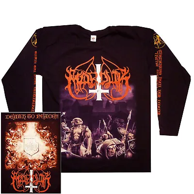 Buy Marduk Heaven Shall Burn Long Sleeve Shirt S-XXL Black Metal Official  • 31.42£