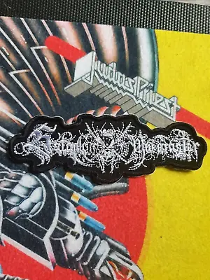 Buy Black Metal Shape Patch Mayhem Behemoth Battle Jacket 6 66 • 9.27£