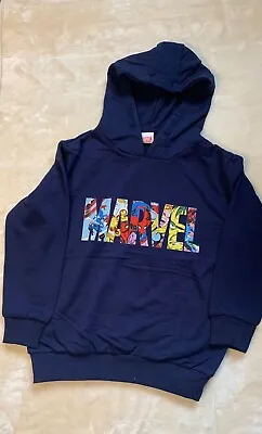 Buy Marvel Hoodie- Childs Available In 7-8, 9-10, 10-11 And 12-13 Years • 8£