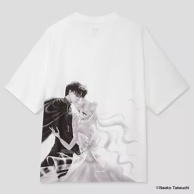 Buy M Size UNIQLO Sailor Moon Serenity Endymion T-shirt White Women Japan New • 57.26£