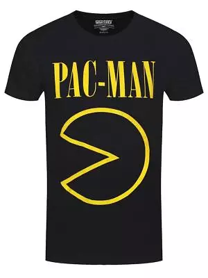 Buy Black Pac Man T-Shirt, Black Shirt With Pac Man Printed, Large Shirt • 13.99£