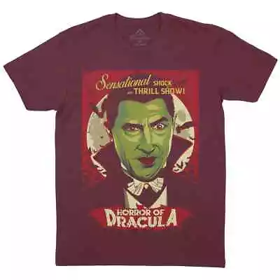 Buy Horror Of Dracula Comics Mens T-Shirt Horror Moster Bat Vampire Shock P954 • 11.99£