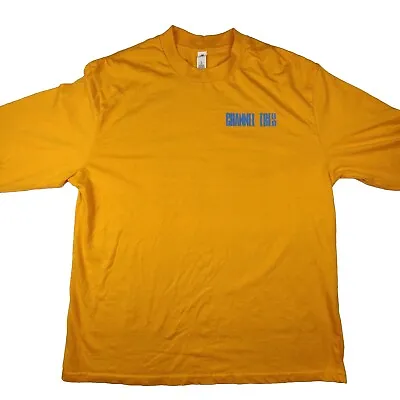 Buy Channel Tres Shirt Size Large Yellow Long Sleeve - Music Tour Rap Hip Hop Band  • 13.35£