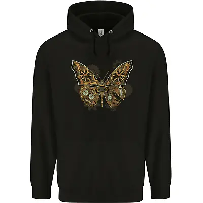 Buy Steampunk Butterfly Butterflies Mens 80% Cotton Hoodie • 19.99£
