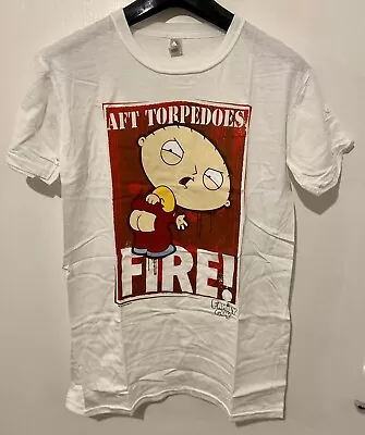 Buy Family Guy Stewie White Printed T-Shirt • 4.99£