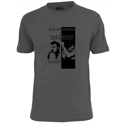 Buy Mens The Smiths Joy Division Inspired Gig Poster T Shirt  Morrisey Marr • 10.99£