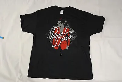 Buy Panic At The Disco Brendon Urie Red Jacket T Shirt New Official Band Group Rare • 10.99£