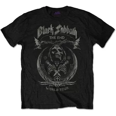 Buy Black Sabbath Ozzy Osbourne The End World Tour Official Tee T-Shirt Mens • 15.99£
