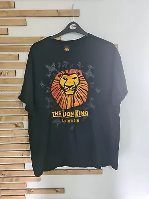 Buy Disney The Lion King London T Shirt Size XL The Broadway Theatre Vintage  • 15.49£